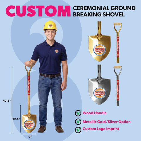 Ceremonial Groundbreaking Shovel