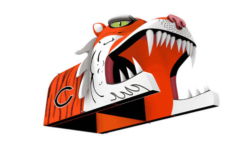 Custom Inflatable Run-Through Tunnel - AD9501  Starting Price