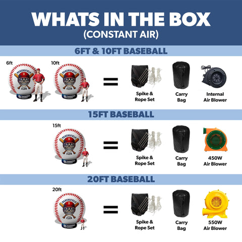 Custom Giant Inflatable Baseball