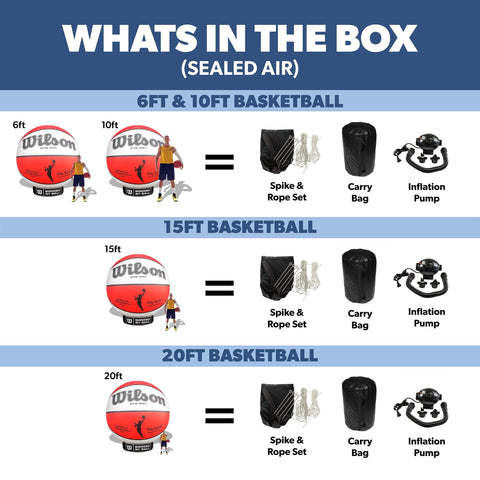 Custom Giant Inflatable Basketball