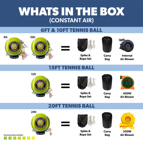 Custom Giant Inflatable Tennis Ball