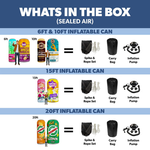 Custom Giant Inflatable Can