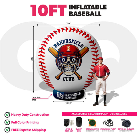 Custom Giant Inflatable Baseball