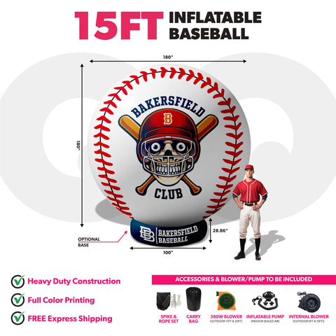 Custom Giant Inflatable Baseball