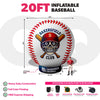 Image of Custom Giant Inflatable Baseball