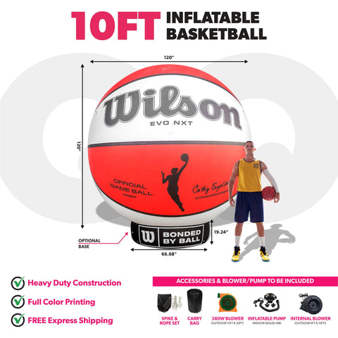 Custom Giant Inflatable Basketball