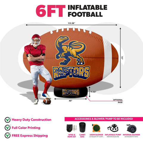 Custom Giant Inflatable Football