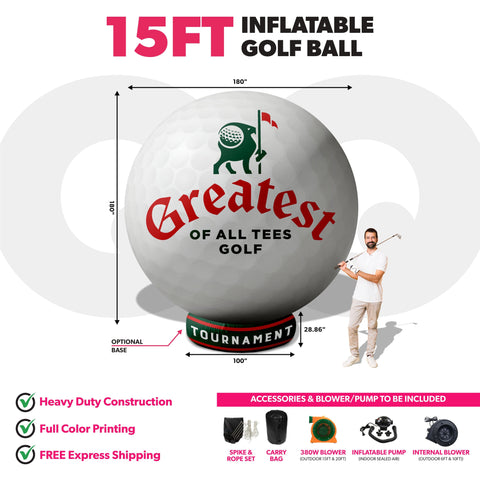 Custom Giant Inflatable Golf Ball