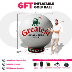 Custom Giant Inflatable Golf Ball
