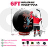 Image of Custom Giant Inflatable Hockey Puck