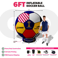 Inflatable Soccer Ball by POGO