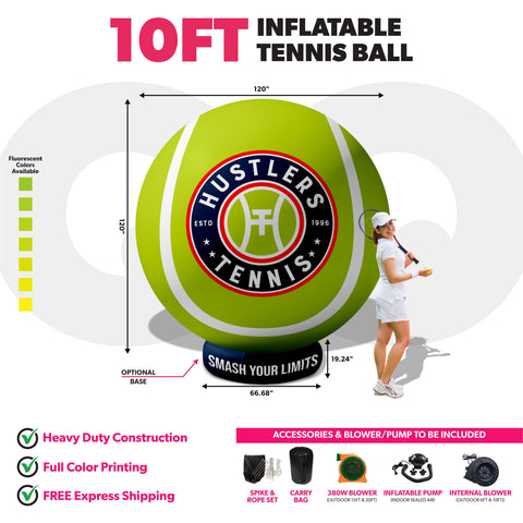 Custom Giant Inflatable Tennis Ball