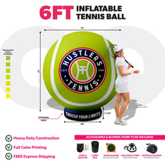 8'H Inflatable Air Ball Challenge By Ultimate Jumpers