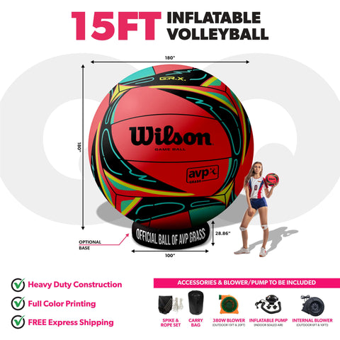 Custom Giant Inflatable Volleyball