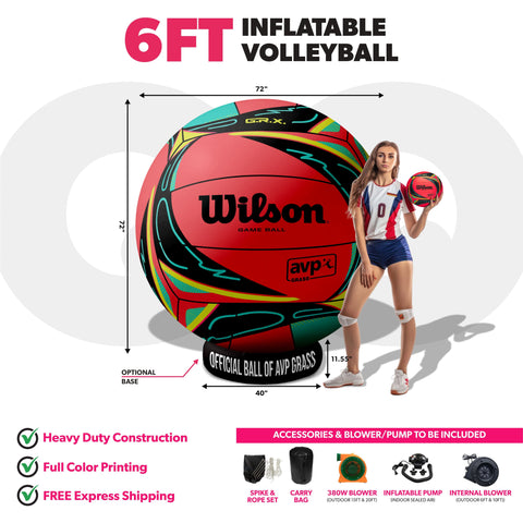 Custom Giant Inflatable Volleyball