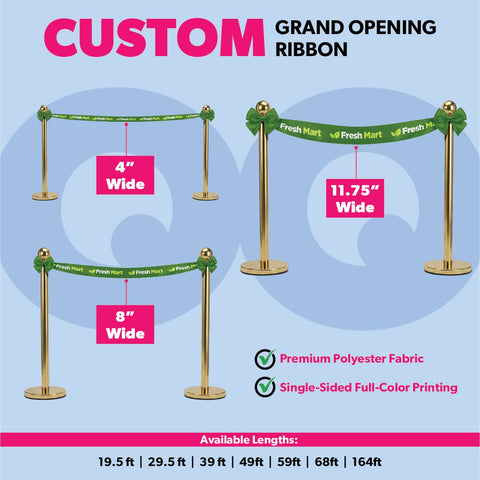 Grand Opening Ribbon Cutting Package w/ Giant Scissors