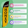Image of Local Honey Feather Flag