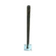 2 Foot Adjustable Height Base Plate for West Coast Frame Tents, Single Tube