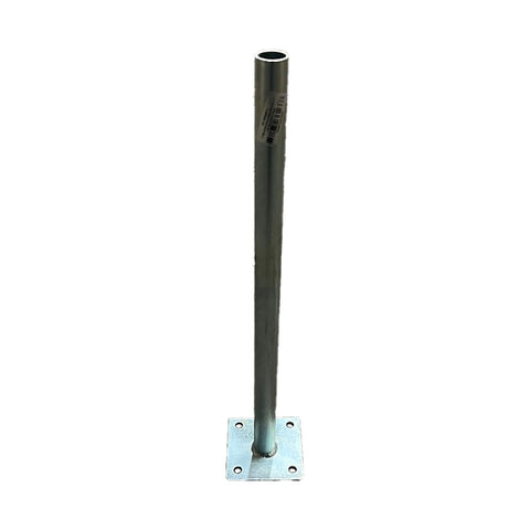 2 Foot Adjustable Height Base Plate for West Coast Frame Tents, Single Tube