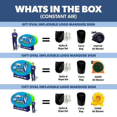 Giant Inflatable Logo Marquee Sign