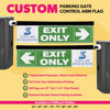 Image of Custom Gate Arm Flags