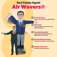 Custom Real Estate Agent Air Wavers