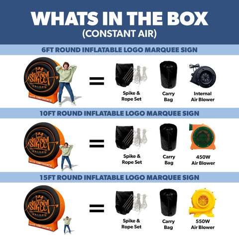 Giant Inflatable Logo Marquee Sign