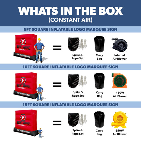 Giant Inflatable Logo Marquee Sign