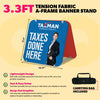 Image of Tension Fabric A-Frame Banner Stand