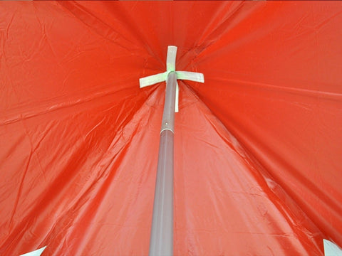 20' x 20' Premium Canopy Pole Party Tent - Red and White