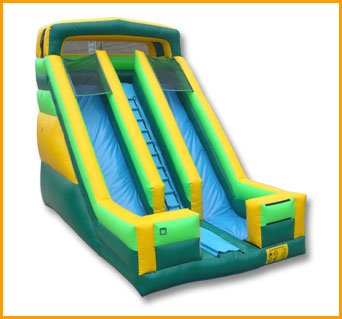 20′ Front Load Double Lane Slide S031