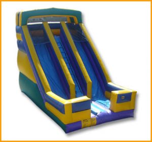20′ Front Load Double Lane Slide S033