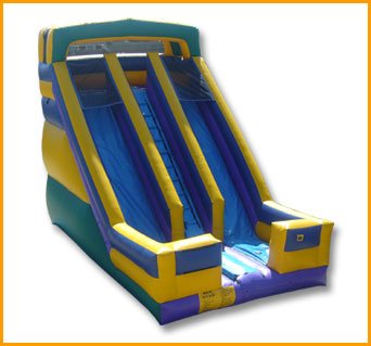 20′ Front Load Double Lane Slide S033
