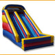 20′H Front Load Single Lane Slide by Ultimate Jumpers