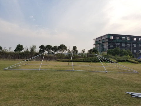 20' x 40' Weekender West Coast Frame Party Tent - Green