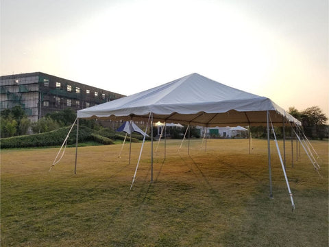 20' x 40' Weekender West Coast Frame Party Tent - White