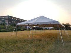 20' x 40' Weekender West Coast Frame Party Tent - White