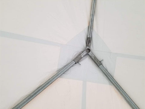 10' x 20' Weekender West Coast Frame Party Tent - White
