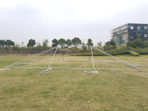 20' x 30' Weekender West Coast Frame Party Tent - Red White and Blue