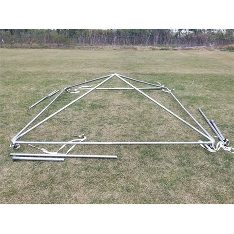 Tent and Table Tents 10' x 10' White PE Weekender West Coast Frame Party Tent by Tent and Table 754972297332 BT-FE11PE 10 x 10' White PE Weekender West Coast Frame Party Tent Tent and Table