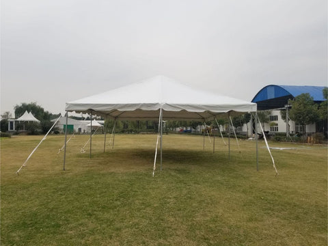 20' x 30' Weekender West Coast Frame Party Tent - White