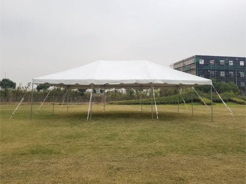 20' x 30' Weekender West Coast Frame Party Tent - White