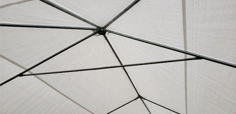 20' x 30' Weekender West Coast Frame Party Tent - Yellow