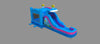 Image of Mega Mermaid Wave Water Slide Bounce House Combo with Blower