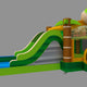 Mega Dinosaur Inflatable Water Slide Bounce House Combo with Blower