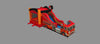 Image of Mega Fire Truck Water Slide Bounce House Combo with Blower