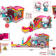 Hello Kitty® Commercial Double Lane Water Slide Bounce House with Blower by POGO Bounce House