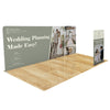 Image of Tension Fabric Trade Show Display with Portable Banner
