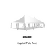 20x40 White Pole Party Tent for Sale