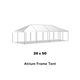 20x50 White Frame Party Tent for Sale